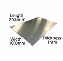 2000mm x 1000mm x 1.0mm Aluminium Sheet - 1050 Grade High-Quality, Corrosion-Resistant Metal Panel for Industrial & DIY Projects