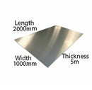 2000mm x 1000mm x 5.0mm 1050 Aluminium Sheet – High-Quality, Durable Metal Plate for Industrial and DIY Projects