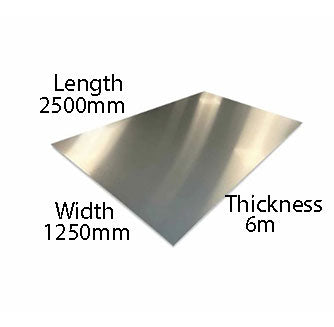 5251 Aluminium Sheet – 2500mm x 1250mm x 6.0mm | High Strength & Corrosion Resistant Metal