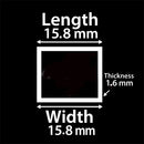 15mm x 1.5mm Stainless Steel Box Section – 304 Grade, Dull Polished, High-Strength & Corrosion-Resistant