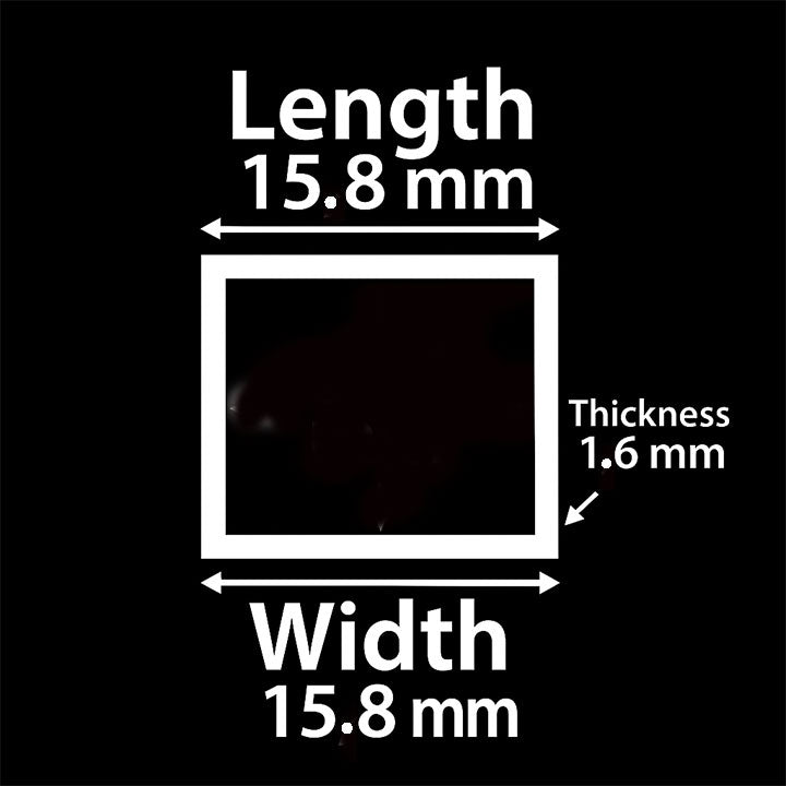 15mm x 1.5mm Stainless Steel Box Section – 304 Grade, Dull Polished, High-Strength & Corrosion-Resistant