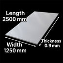 2500mm x 1250mm x 0.7mm 430 Circle Polished Stainless Steel Sheet | Premium Finish, High-Durability, Industrial-Grade