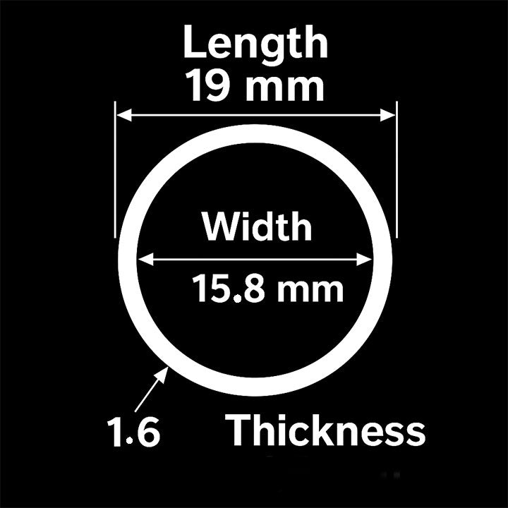 19mm x 1.6mm Brushed Polished Brass Round Tube – 3/4" x 16SWG | Decorative Brass Tubing for Furniture, Railings, Crafts & DIY | Premium Brass Pipe by Aluminium Warehouse