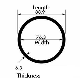 High Strength 3 1/2" x 1/4" Aluminium Tube - Precision Engineered