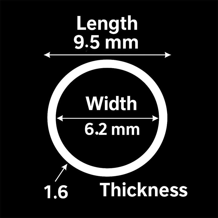 Brushed Polished Brass Round Tube – 9.5mm x 1.6mm (3/8" x 16SWG) | Premium Metal Tubing
