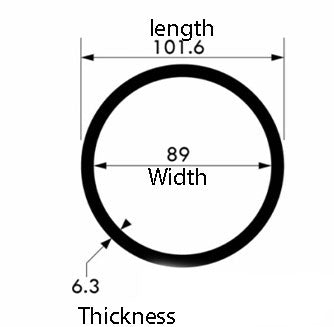 High-Quality Aluminium Round Tube – 101.6mm x 6.3mm | Strong, Lightweight & Corrosion-Resistant Metal Tubing