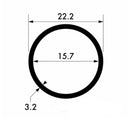 High- Strength Aluminium Round Tube 22.2mm x 3.2mm– Heavy-Duty Hollow Alloy for Structural Applications