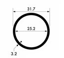 Heavy-Wall Aluminium Round Tube 31.8mm × 3.2 mm – Reliable Alloy for Construction