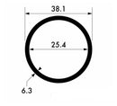High-Quality Aluminium Tube 38.1mm x 6.3mm – Reliable Alloy for Construction & Repairs