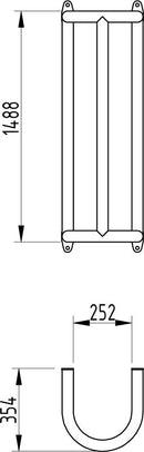 Heavy-Duty Wall-Mounted Column & Pipe Impact Protector – Galvanised / Coated / High-Visibility Options