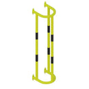 Heavy-Duty Wall-Mounted Column & Pipe Impact Protector – Galvanised / Coated / High-Visibility Options