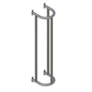 Heavy-Duty Wall-Mounted Column & Pipe Impact Protector – Galvanised / Coated / High-Visibility Options