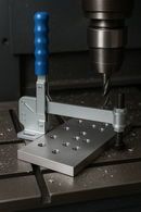 Heavy-Duty Vertical Toggle Clamp Base – Adjustable Spindle