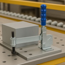 Heavy-Duty Vertical Toggle Clamp Base – Adjustable Spindle