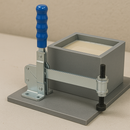 Heavy-Duty Vertical Toggle Clamp Base – Adjustable Spindle