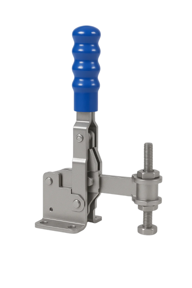 Vertical Toggle Clamp – Adjustable Spindle & Base For Welding Jigs