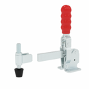 Vertical Toggle Clamp With Stop – Weldable Arm | Bolt Down Base