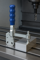 Vertical Toggle Clamp – Fixed Spindle, Heavy-Duty Steel