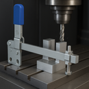 Vertical Toggle Clamp – Side Fixing & Adjustable Spindle