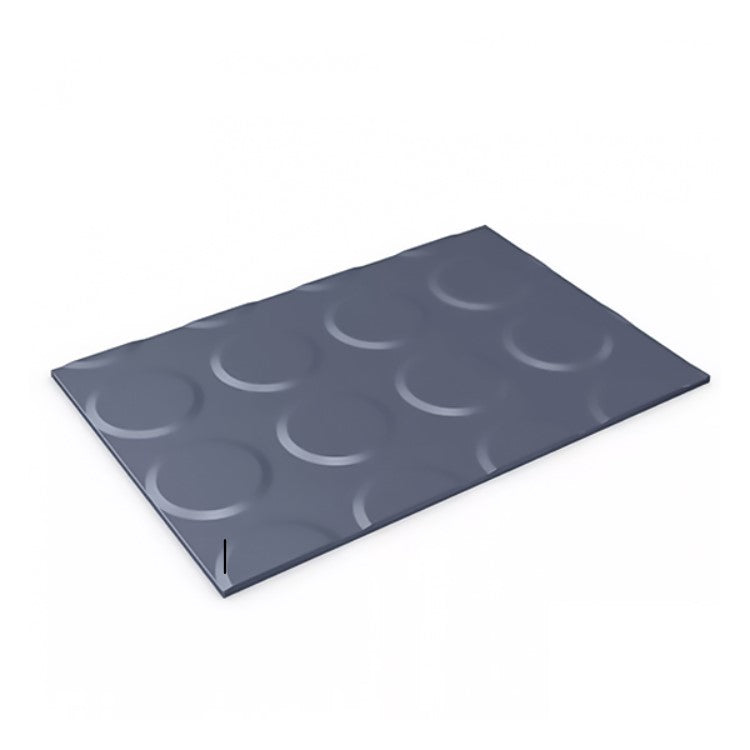 PVC Flooring Roll – Non-Slip Coin Pattern, Waterproof Mat for Garages, Gyms, Workshops & Industrial Use – Easy to Cut & Install