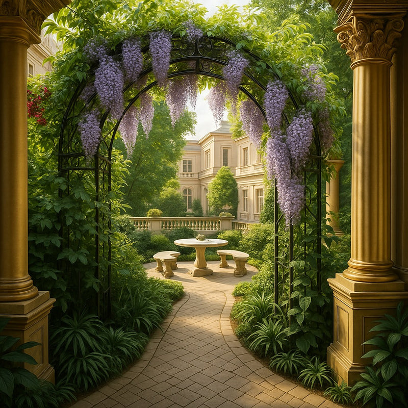 Verdanta Vine Arch – Heavy-Duty Garden Arch for Climbing Plants