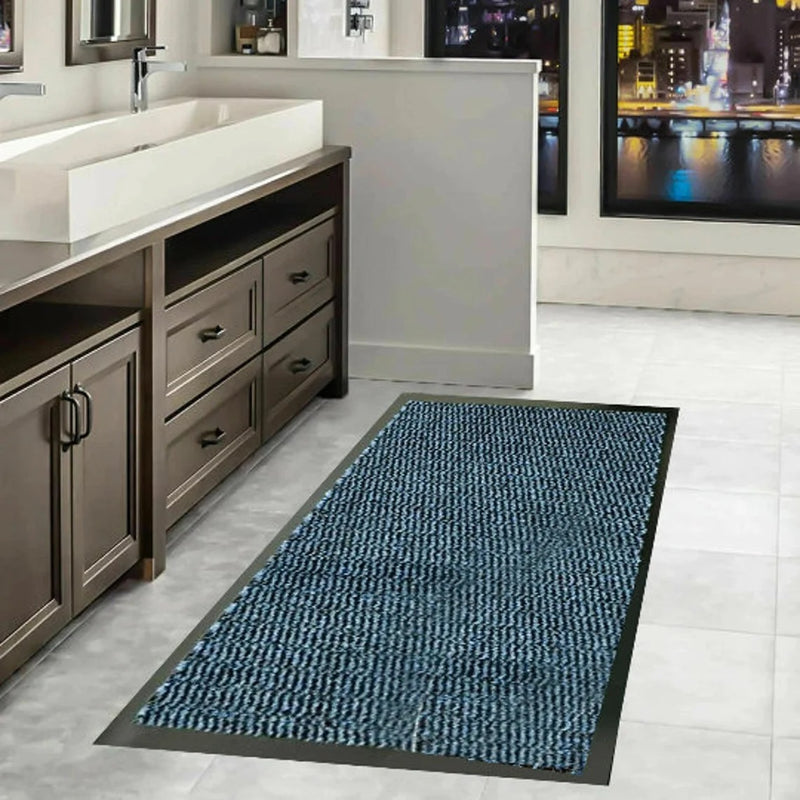 Door Mat Indoor Outdoor - Heavy Duty Rubber, Floor and Kitchen Mats - Non Slip, Washable and Dirt Trapper Doormats Super Absorbent Barrier Matts