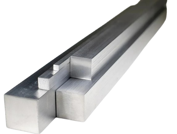 "12.7mm Aluminium Square Bar – 6082T6 Grade, Mill Finish, Durable Metal Rod for Engineering and Construction"