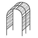 Round Pergola with Lattice – Steel Arched Pergola for Climbing Plants (Widths 1.2 m to 3.0 m, Extensions Available)
