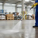 Premium Tap Operated Hose Lance with Adjustable Rose Head and Flow Control - High-Quality Professional Grade for Industria...