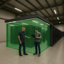 Anti-Static PVC Strip Curtains – Hook-On Kit for Data Centres & Server Rooms | Static-Safe & Energy-Efficient