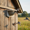 Premium WoodStone House Martin Nest - Attractive Design for House Martins with Easy Fixings and 10-Year Guarantee