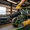Premium Heavy Duty Coiled Large Diameter Spring, 2.5" Diameter for Tail Lift Applications