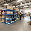 2440mm Heavy Duty Melamine Shelving | 400kg Capacity | Industrial Racking UK