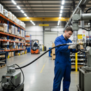 Premium Hydraulic Hose Assembly 2000mm Length with M10 and M16 Fittings for T... - Detail View