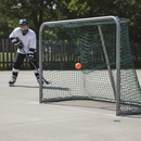 Premium Heavy Duty Hockey Net Set with 3mm Thick Polyethylene and Dimensions of 3.7m x 2.1m x 1.2m - Detail View