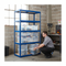 Heavy Duty Shelving Unit 1800mm High Blue with 12x 33.5L Storage Boxes UK