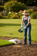 Premium Green Baize Grass Seed 80/20 Mixture - Dense Fine-Leaved Turf with High Disease Resistance - Detail View