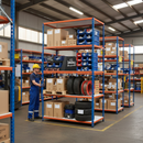 Heavy Duty Melamine Shelving 3050mm High 340kg Capacity - Extra Tall Industrial Racking Unit