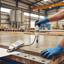 Premium Soil Moisture Meter with Sensor and Carrying Case for Accurate Turf Management - Main Product Image