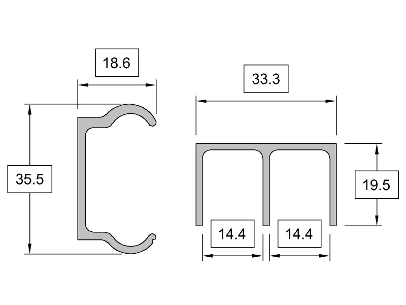 Heavy Duty Aluminium Ballrace Door Gear For Reliable Door Solutions