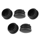 High Quality Black Round Insert Feet Ultimate Floor Protection - Pack of 100