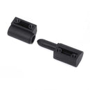 Plastic Offset Lift-Off Hinges (Black) For Cabinets & Panels – 5Pcs