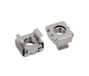 Cage Nuts Stainless Steel – Secure Electronic Equipment, 25 Pack