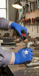 Premium General Purpose Nitrile Foam Breathable Glove with COOLMAX Technology for Enhanced Comfort and Performance - Main ...