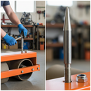 Premium Replacement Tensile Steel Spikes 6mm Diameter and 45mm Protrusion for Durable Applications - Main Product Image