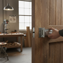 Premium Flat Blade Door Hinge in Polished Stainless Steel with Durable Pin fo... - Main Product Image