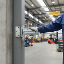 Premium Flat Blade Door Hinge in Polished Stainless Steel with Durable Pin fo... - Detail View