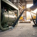 45mm Black Bottom Strap with Cargo Hook