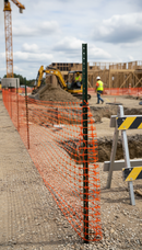 Premium Heavy Duty Barrier Fencing - Safety Warning Mesh for Construction and Sporting Events, Easy Installation and Reusa...