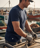 Premium Classic T-Shirt with Ribbed Collar and 100% Cotton Material for Comfort and Durability - Main Product Image